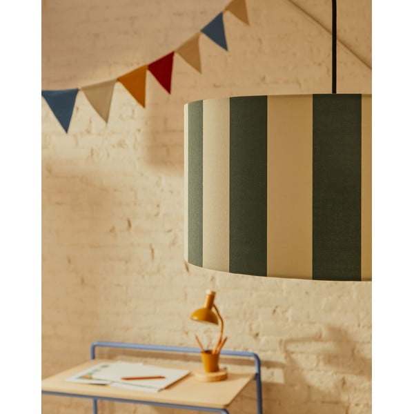 Plavo sjenilo ø 40 cm Ciral – Kave Home-image-1