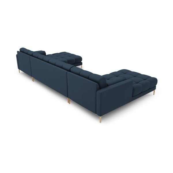 Plava kutna garnitura (u obliku slova "U") Bali – Cosmopolitan Design-image-4