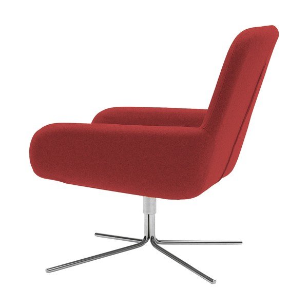 Crvena okretna fotelja Softline Coco Swivel-image-4