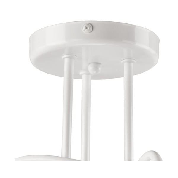 Bijela stropna svjetiljka bez sjenila 36x36 cm Camilla – LAMKUR-image-4