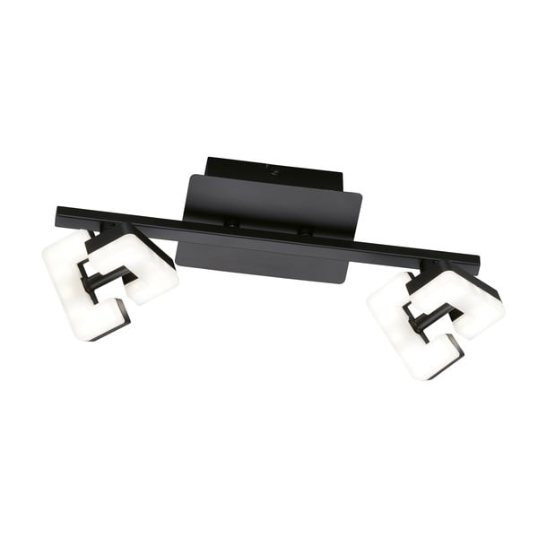 Crno-bijela LED stropna svjetiljka 9,5x34 cm Ray – Fischer & Honsel