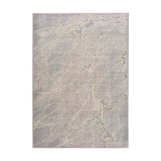 Bež-sivi viskozni tepih Universal Margot Marble, 60 x 110 cm