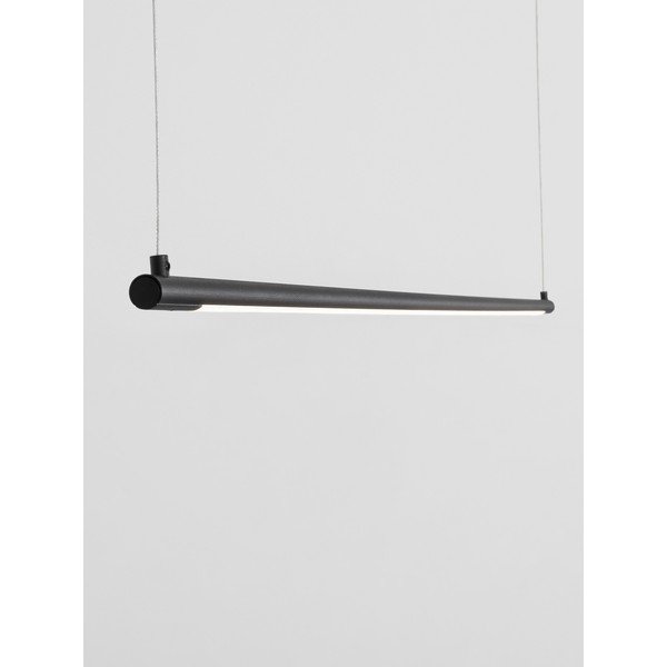 Mat crna LED viseća svjetiljka aluminijska Elettra – Nova Luce-image-4