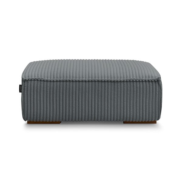 Tamno sivi tabure od samta Chelsea – Bobochic Paris