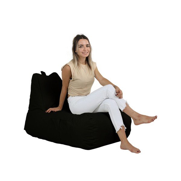 Crna vreća za sjedenje Trendy – Floriane Garden-image-1