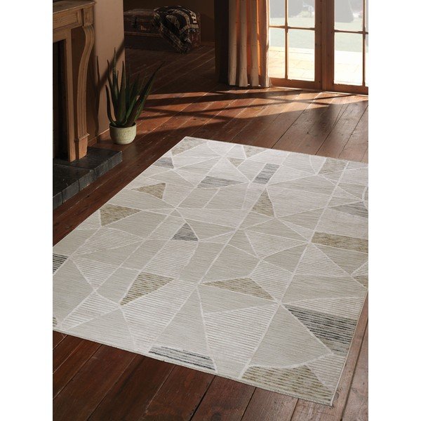 Bež tepih 60x110 cm Jaipur – Webtappeti-image-1