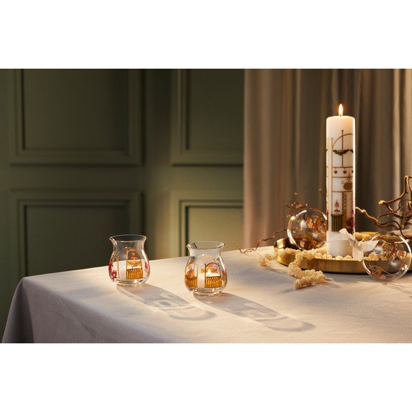 Svijeća vrijeme gorenja 56 h s božićnim motivom Holmegaard Christmas – Holmegaard-image-1