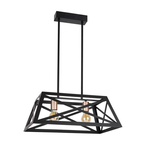 Crna metalna visilica 32x51 cm Origami - Candellux Lighting