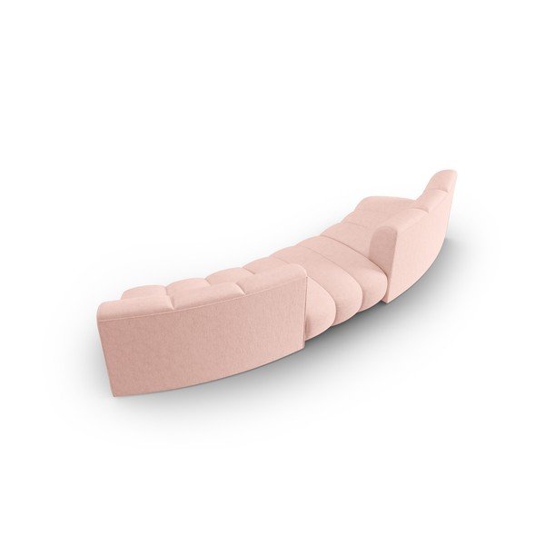 Ružičasta sofa 367 cm Lupine – Micadoni Home-image-3