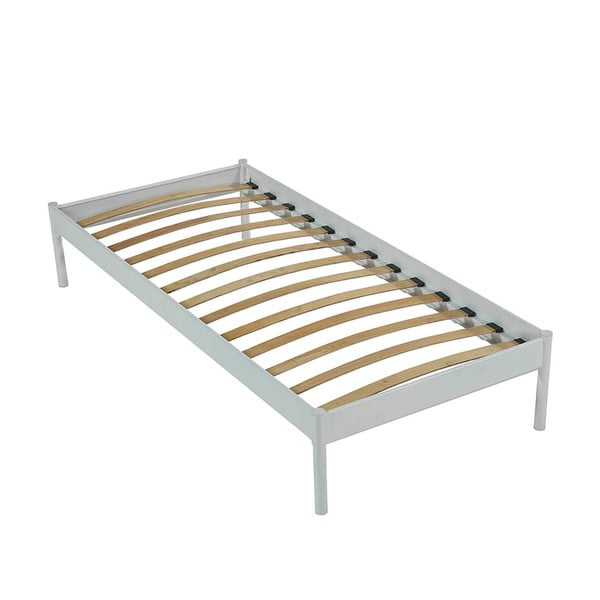 Bijeli metalni krevet s podnicom 120x200 cm Hatkus – Kalune Design-image-4