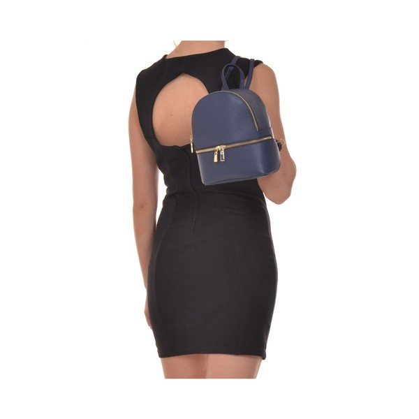 Plavi kožni ruksak Renata Corsi Suelo-image-4