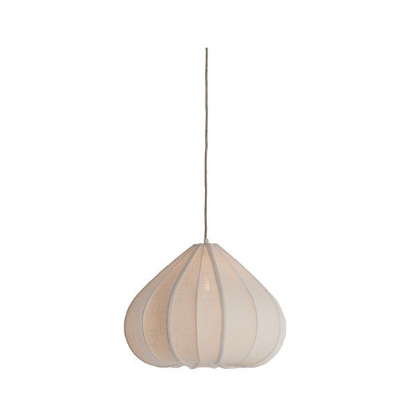 Krem viseća svjetiljka ø 49 cm Zubeda – Light & Living-image-3