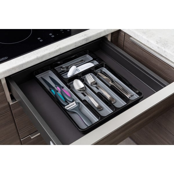 Crno-sivi organizator pribora Addis Basic-image-1