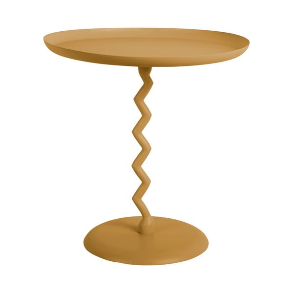 Metalni okrugao pomoćni stol ø 40 cm Zig Zag – Leitmotiv