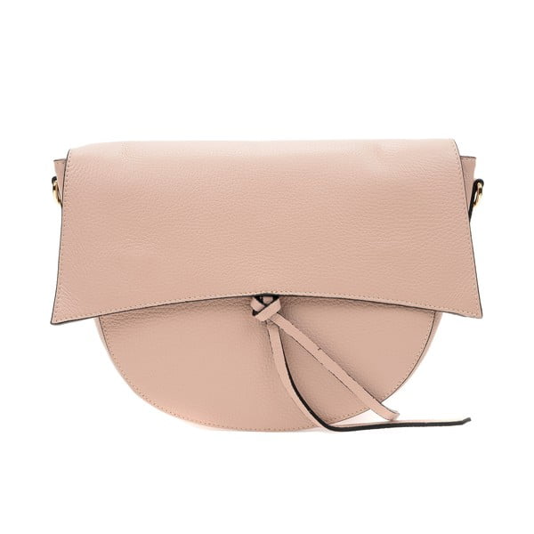Ružičasta ženska kožna torbica Isabella Rhea Modena