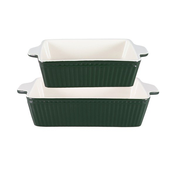 Set od 2 posude za pečenje od kamenine 27,2x17cm Alice - Green Gate