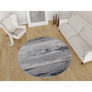 Sivi perivi okrugli tepih ø 80 cm – Vitaus