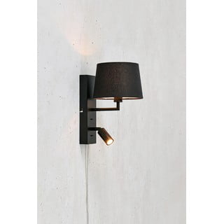 Crna LED zidna lampa (duljina 28,5 cm) Como - Markslöjd