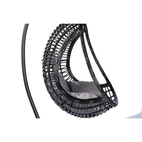 Tamnosiva viseća fotelja od umjetnog ratana Bonami Selection Tahiti-image-3