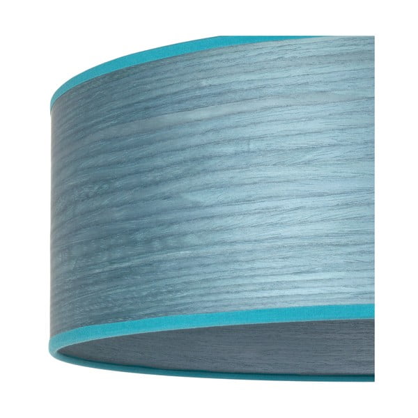 Plava podna svjetiljka od prirodnog furnira Sotto Luce Ocho XL, ⌀ 45 cm-image-1