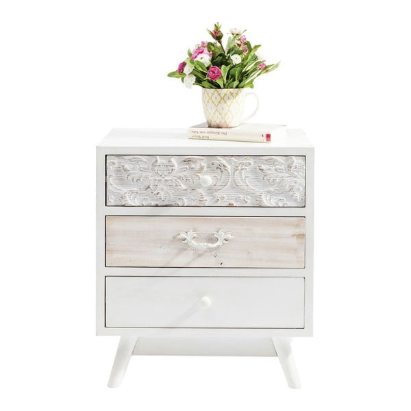Bijela komoda s 3 ladice Kare Design Sweet Home-image-2