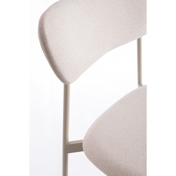 Smeđe-siva podstavljena blagovaonska stolica Inka – Yes Everyday-image-1