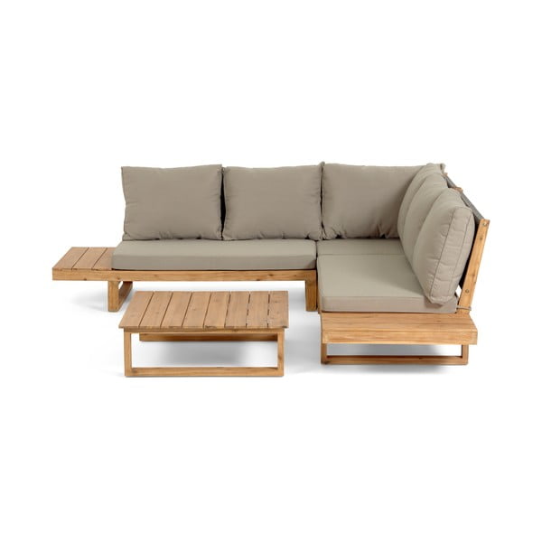 Garnitura vrtnog namještaja od bagremovog drveta Kave Home Flaviina-image-2