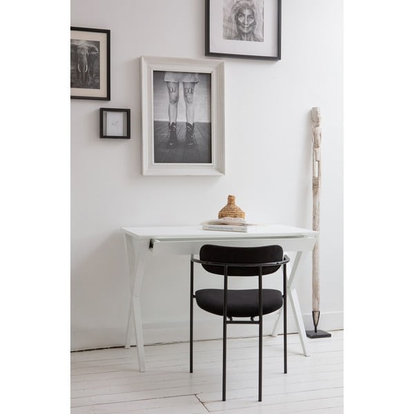 Crna baršunasta blagovaonska stolica Ivy – WOOOD-image-2