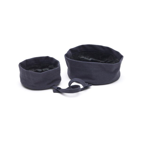 Tekstilna sklopiva putna posuda za pse 2 kom ø 16 cm Trufa - Kave Home-image-2