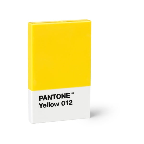 Žuta futrola za vizitkarte Pantone