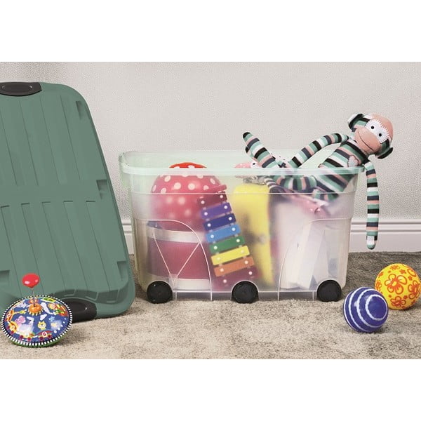 Plastična kutija za pohranu s poklopcem Roller - Rotho-image-2