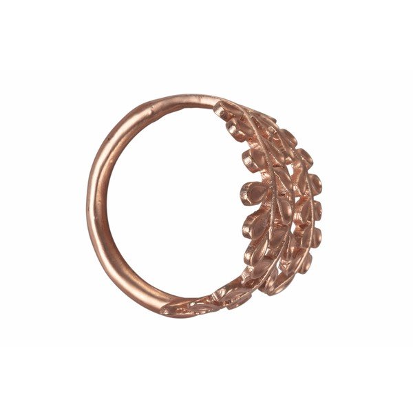Set od 4 metalna prstena za salvete Villa d'Este Rose Gold-image-1