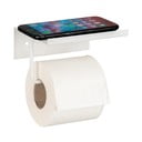 Bijeli metalni samoljepljiv/s policom držač toaletnog papira Desulo – Wenko
