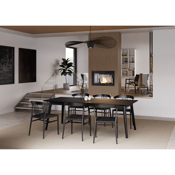 Crna blagovaonska stolica DAN-FORM Danska Sava-image-1