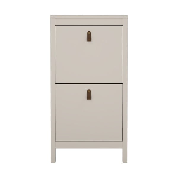 Sivo-bež preklopni ormarić za cipele Madrid – Tvilum