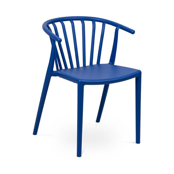 Plava plastična vrtna stolica Capri – Bonami Essentials