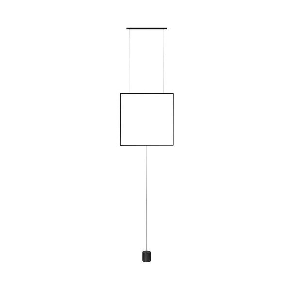 Mat crna metalna LED stojeća svjetiljka (visina 392 cm) Dahlia – Nova Luce
