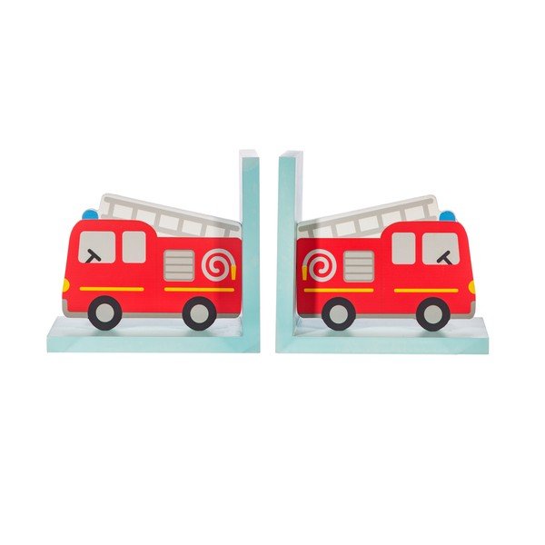 Držači za knjige u setu 2 kom Fire Engine – Sass & Belle