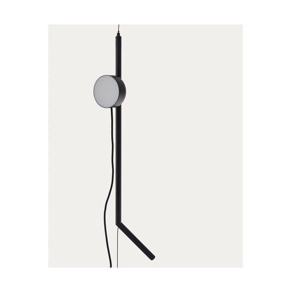 Crna LED stojeća svjetiljka s mogućnosti zatamnjivanja (visina 339 cm) Orey – Kave Home-image-3