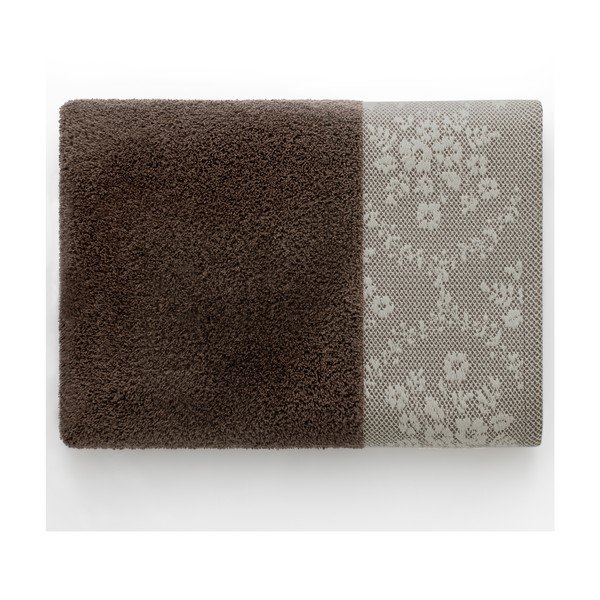 Smeđi pamučan ručnik od frotira 70x140 cm Crea – AmeliaHome-image-3
