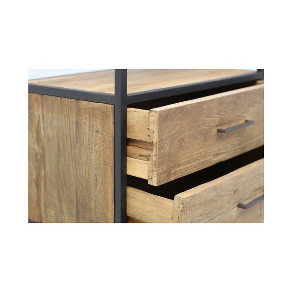 Regal od tikovine 64x183cm - HSM collection-image-4