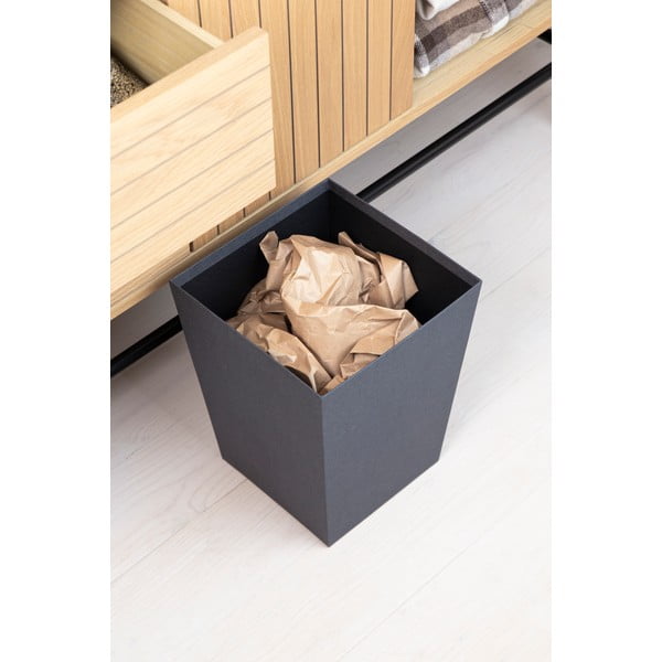 Crna kanta za smeće Sofia Canvas Paper Laminate – Bigso-image-2