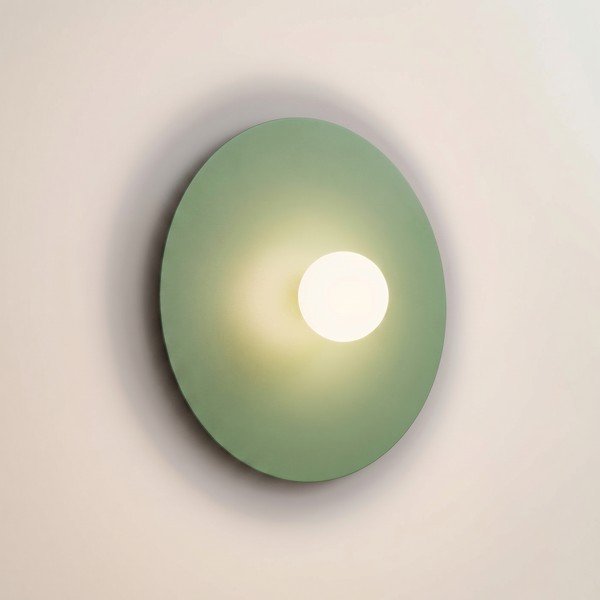 Kadulja zelena metalna zidna lampa ø 50 cm AKE – Thoro-image-1