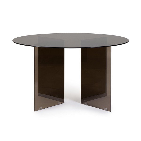 Stakleni okrugao blagovaonski stol ø 130 cm Iride – Bizzotto-image-1