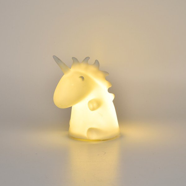 Bijela dječja stolna lampa Unicorn – Hilight-image-1