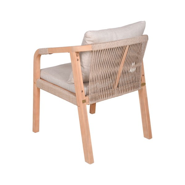 Vrtne stolice u setu 2 kom od masivnog drveta u prirodnoj boji Bogota – Garden Pleasure-image-3