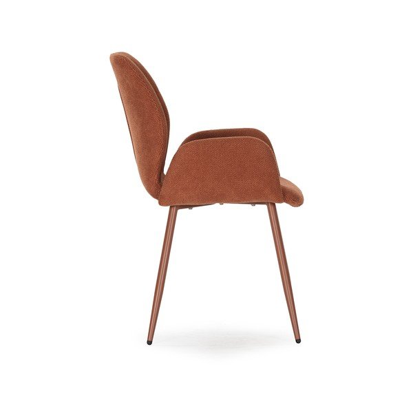 Podstavljene blagovaonske stolice u setu 2 kom boja terakote Ansu – Marckeric-image-4