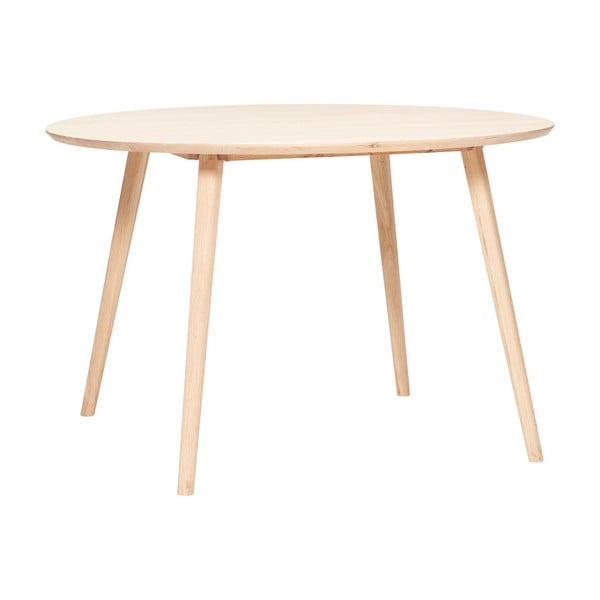 Hübsch Eluf stol za blagovanje od hrastovine, ⌀ 115 cm