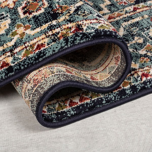 Tamno plavi tepih 120x170 cm Gillingham – Flair Rugs-image-2