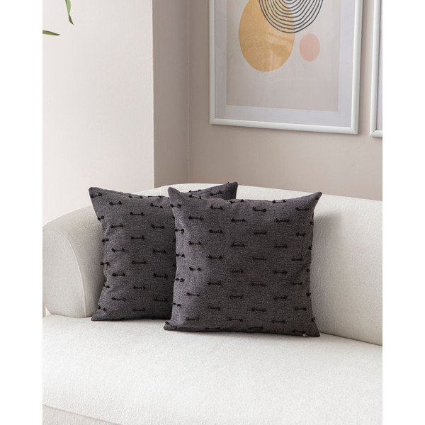 Ukrasne jastučnice u setu 2 kom 43x43 cm Tuffet – Mioli Decor-image-1